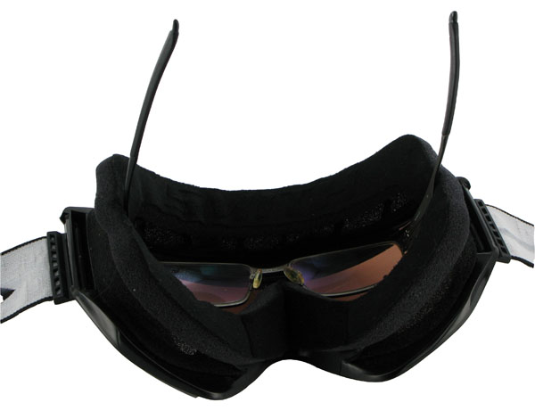 Masque de ski pour porteur de lunettes OTG