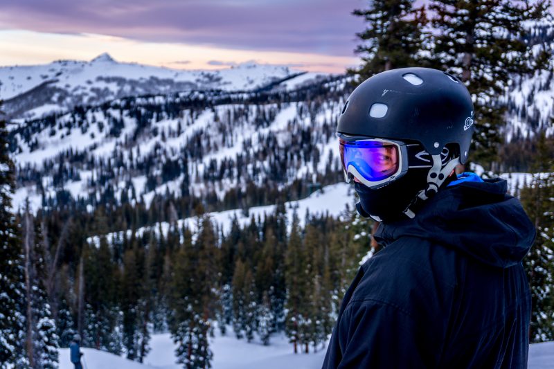 masque de ski neige