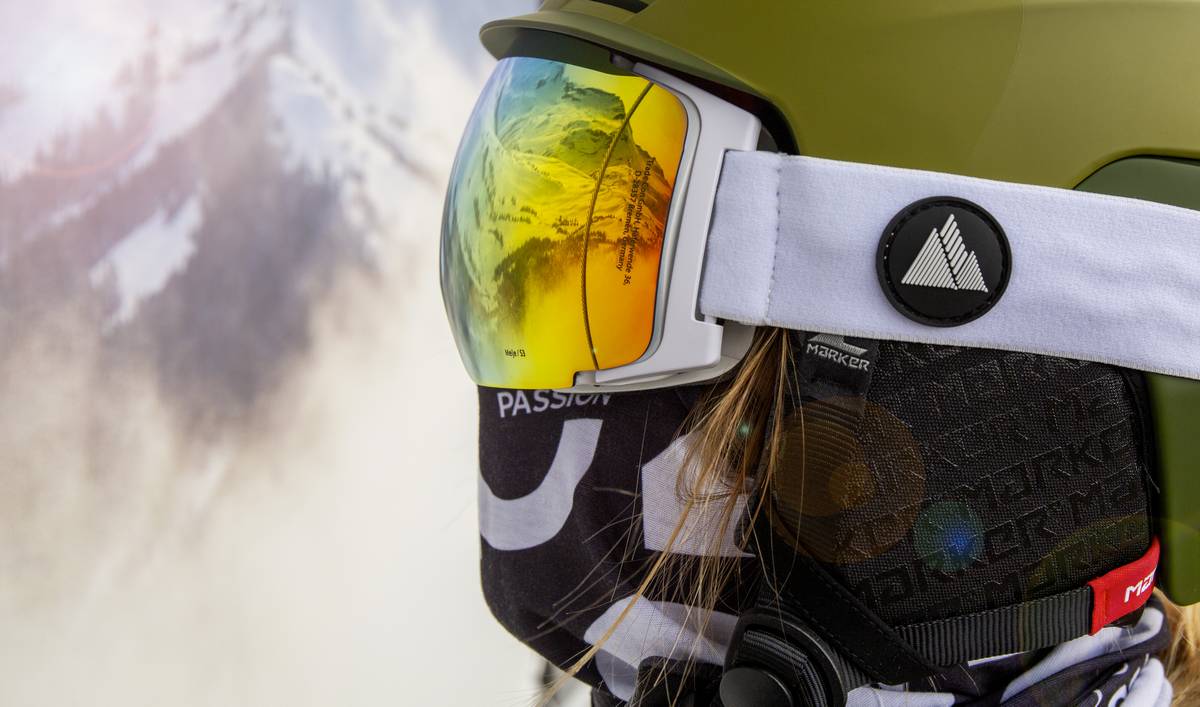 masque de ski winter your life jaune