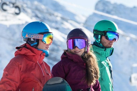 Masque De Ski Tiger Carrera Rouge - Unisexe, Occasion état Correct